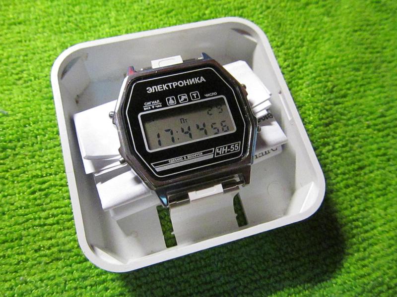 Часы Электроника ЧН-55 хром